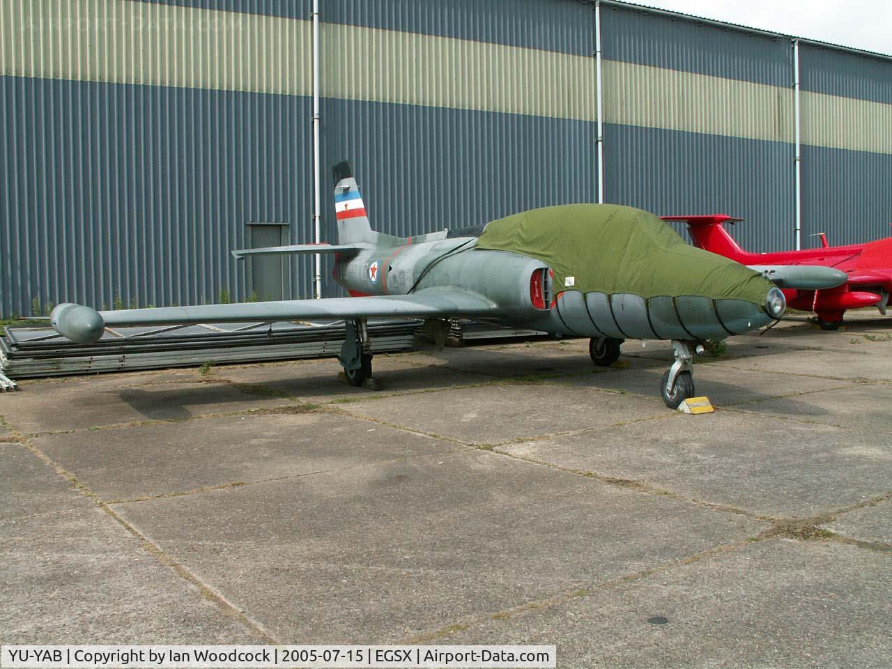 YU-YAB, 1968 Soko G-2A Galeb C/N FVS-G-23170, SOKO Super Galeb G4/North Weald