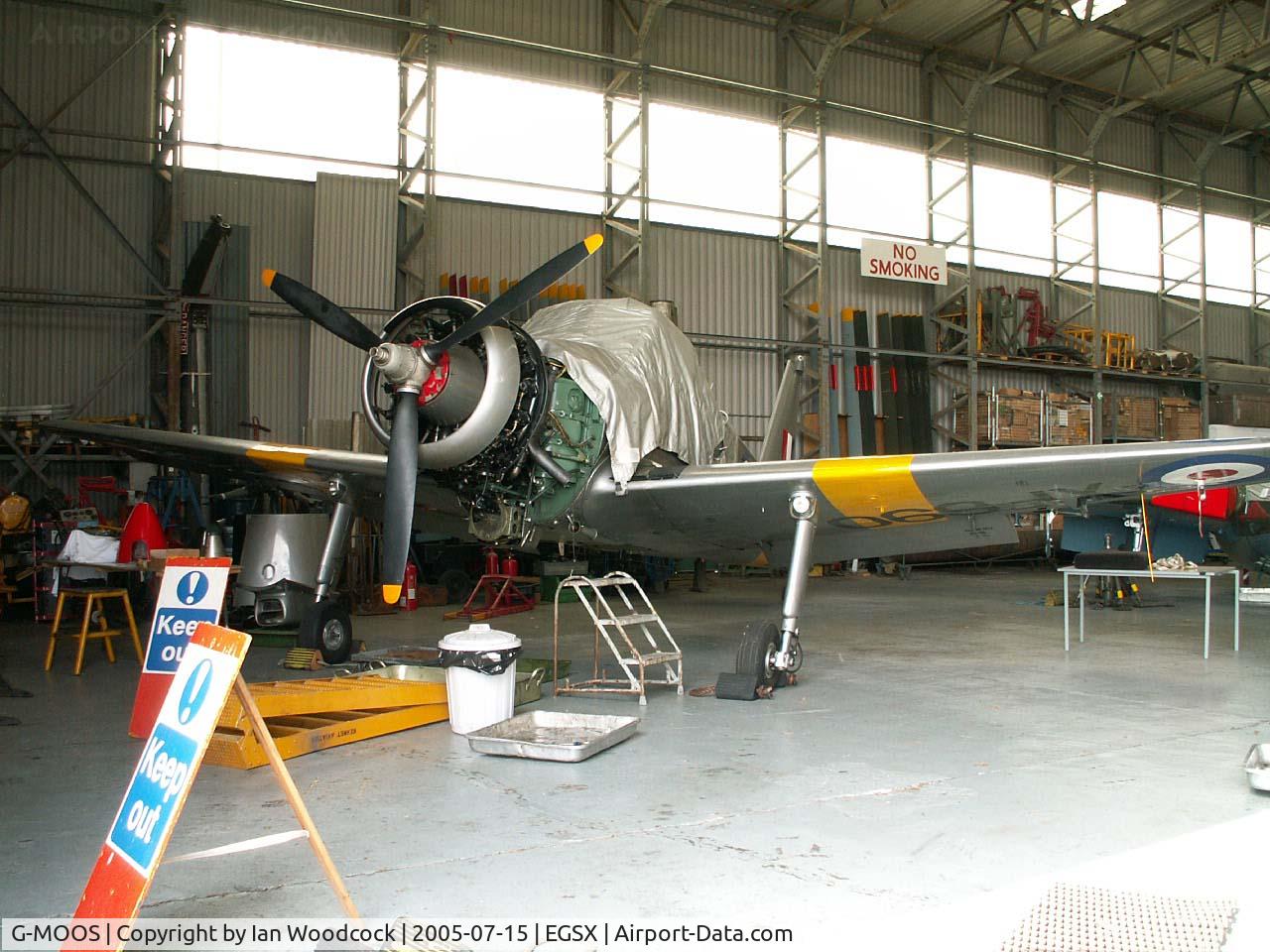 G-MOOS, 1955 Percival P-56 Provost T.1 C/N PAC/F/335, Percival Provost T1/North Weald (XF690)