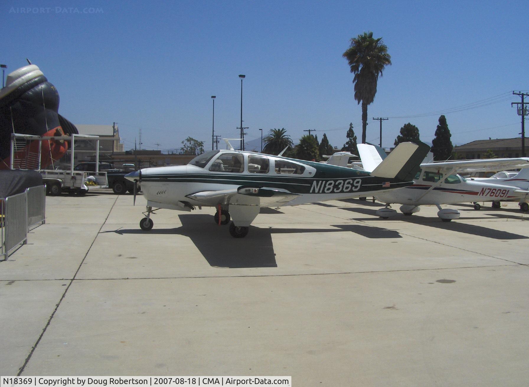 N18369, 1977 Beech V35B Bonanza C/N D-10050, 1977 Beech V35B BONANZA, Continental IO-520-B 285 Hp