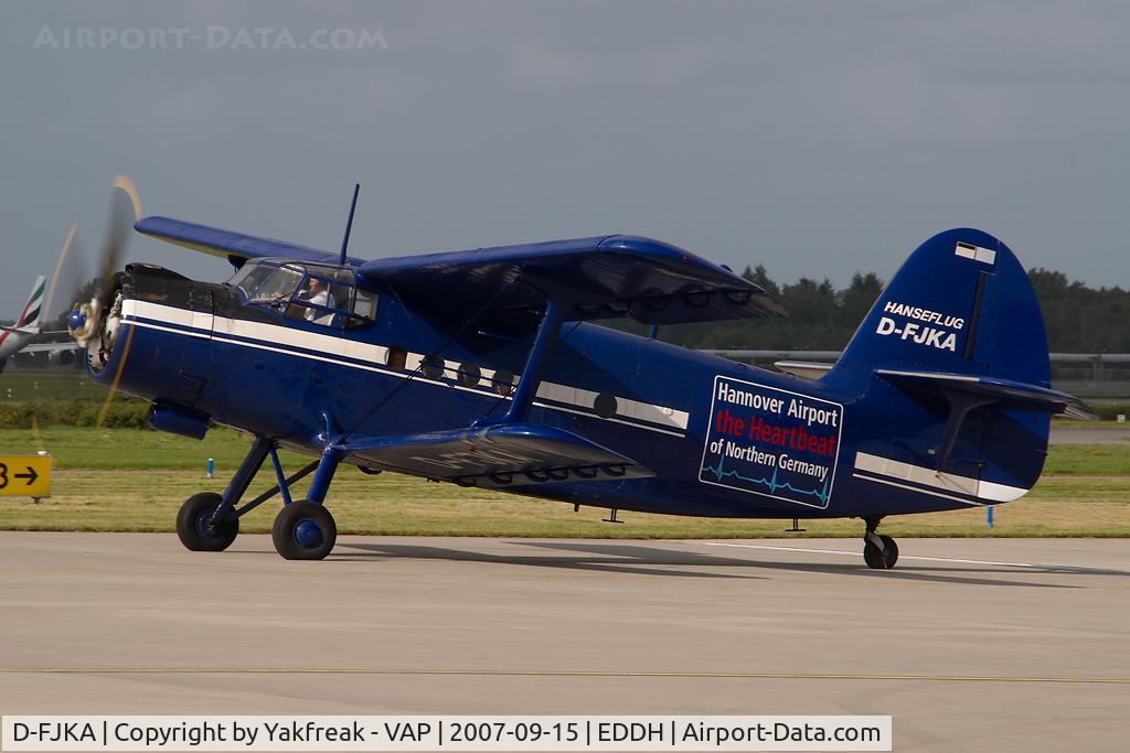 D-FJKA, 1958 Antonov An-2T C/N 19318, Antonov 2