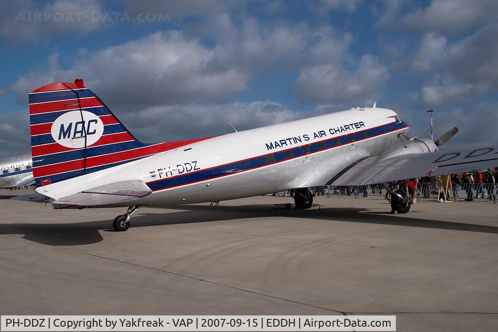 PH-DDZ, 1943 Douglas DC-3C-S1C3G (C-47A) C/N 19754, Martin Air Charter DC3