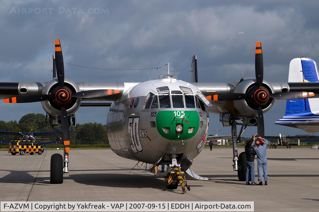 F-AZVM, 1956 Nord N-2501F Noratlas C/N 105, Nord 2501 Noratlas