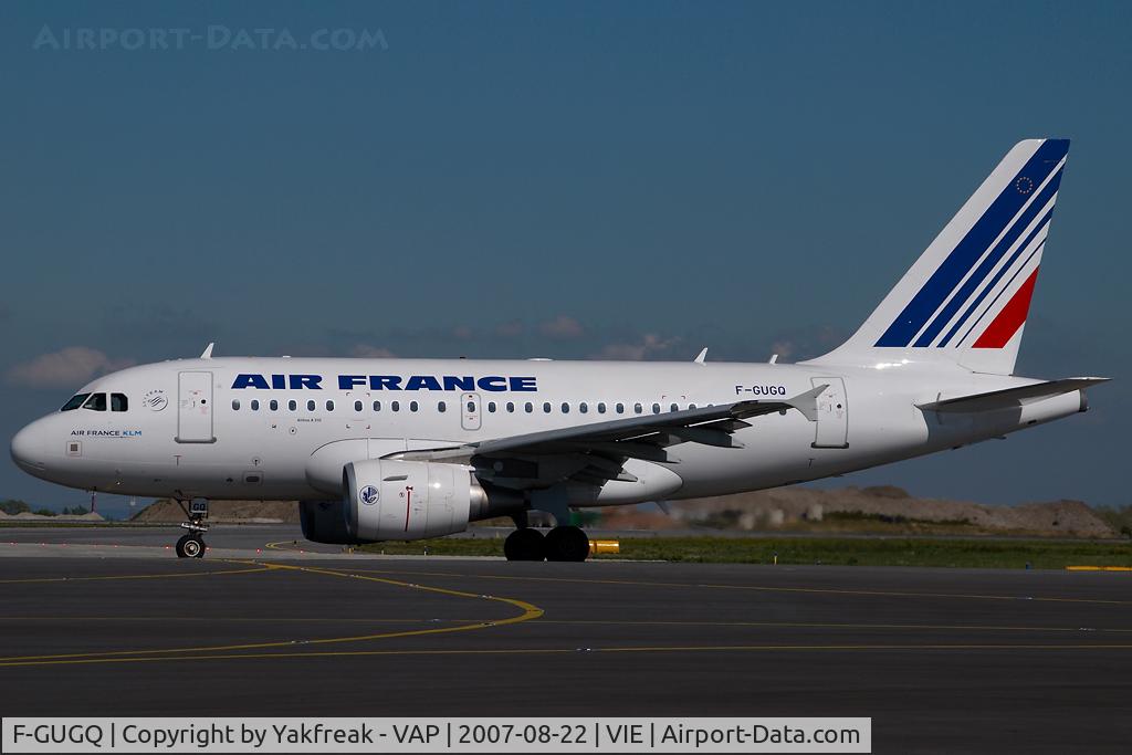 F-GUGQ, 2006 Airbus A318-111 C/N 2972, Air France Airbus 318