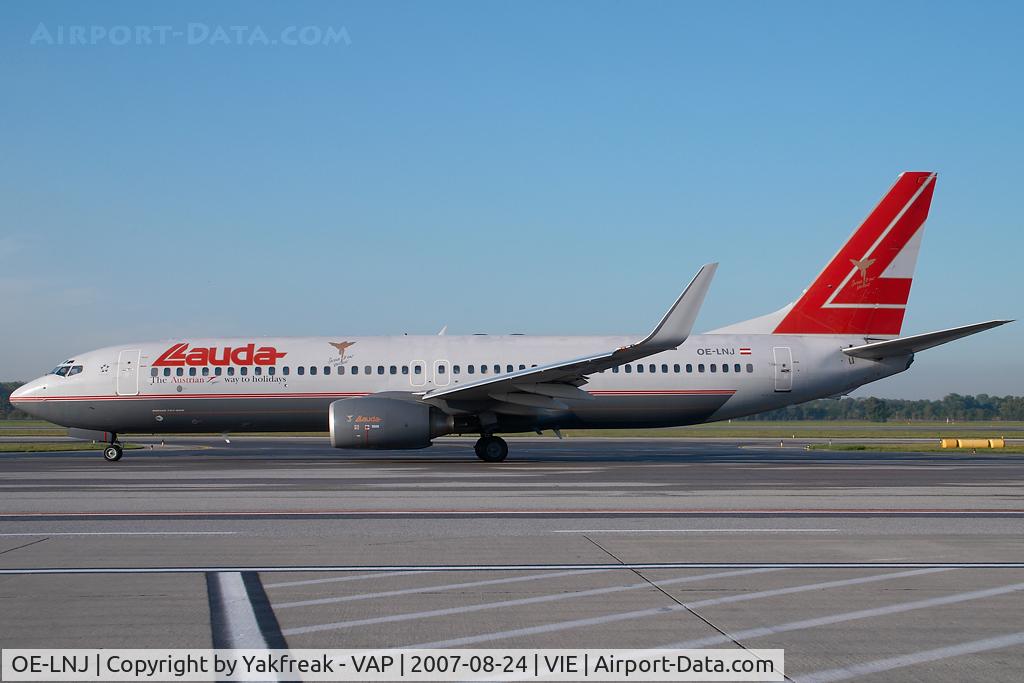 OE-LNJ, 1998 Boeing 737-8Z9 C/N 28177, Lauda Air Boeing 737-800