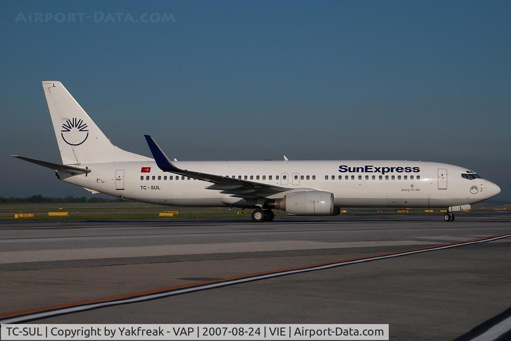 TC-SUL, 1998 Boeing 737-85F C/N 28822, Sunexpress Boeing 737-800