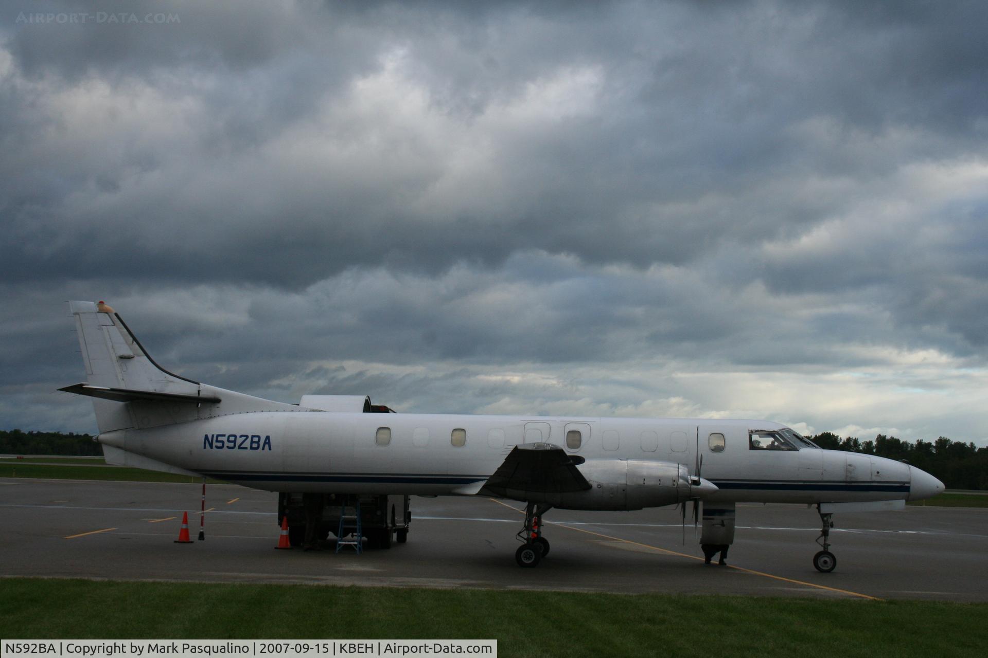 N592BA, 1984 Fairchild SA-227AC Metro III C/N AC-592, SA227-AC