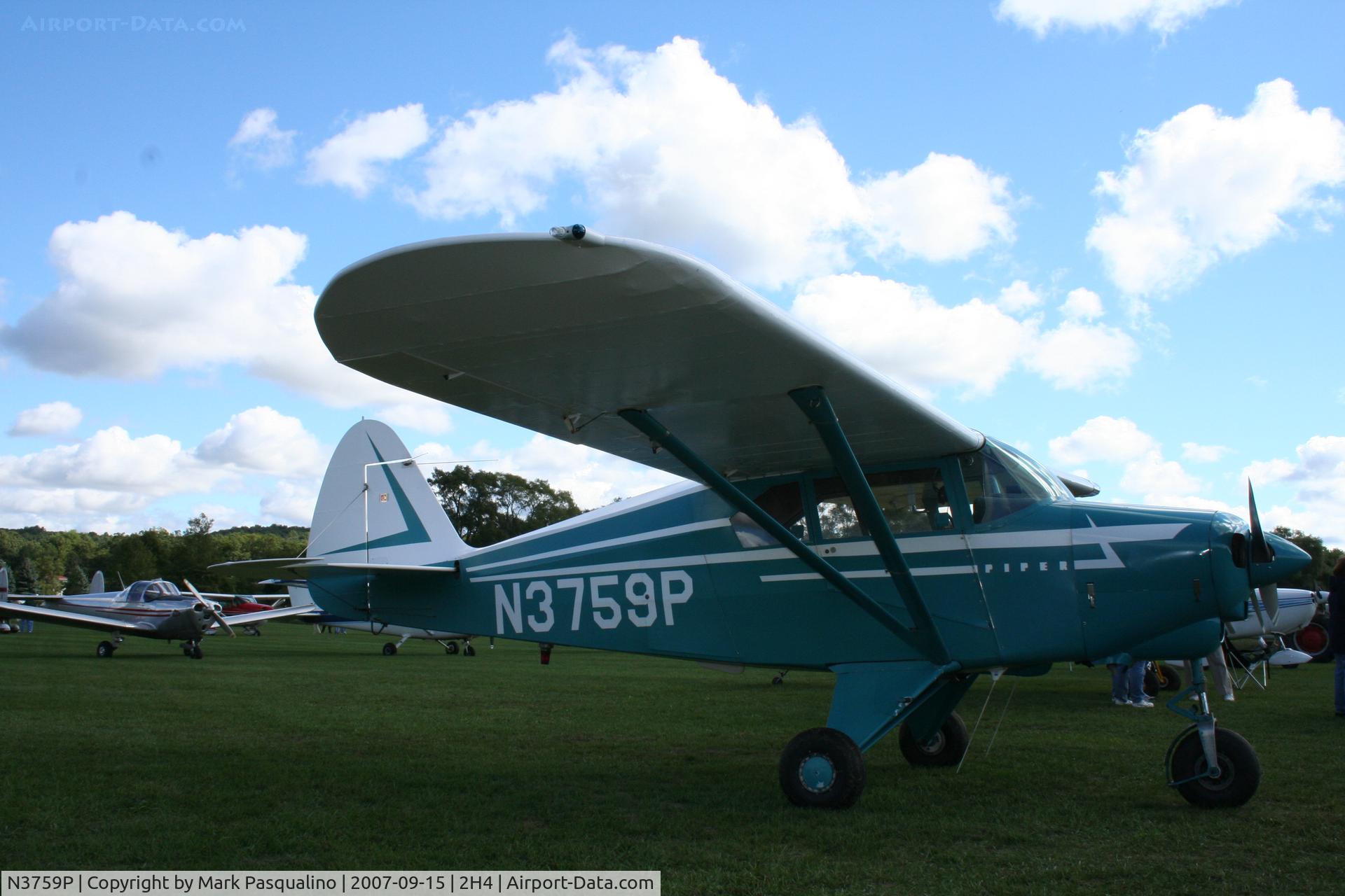 N3759P, 1955 Piper PA-22-150 C/N 22-3481, Piper PA-22-150