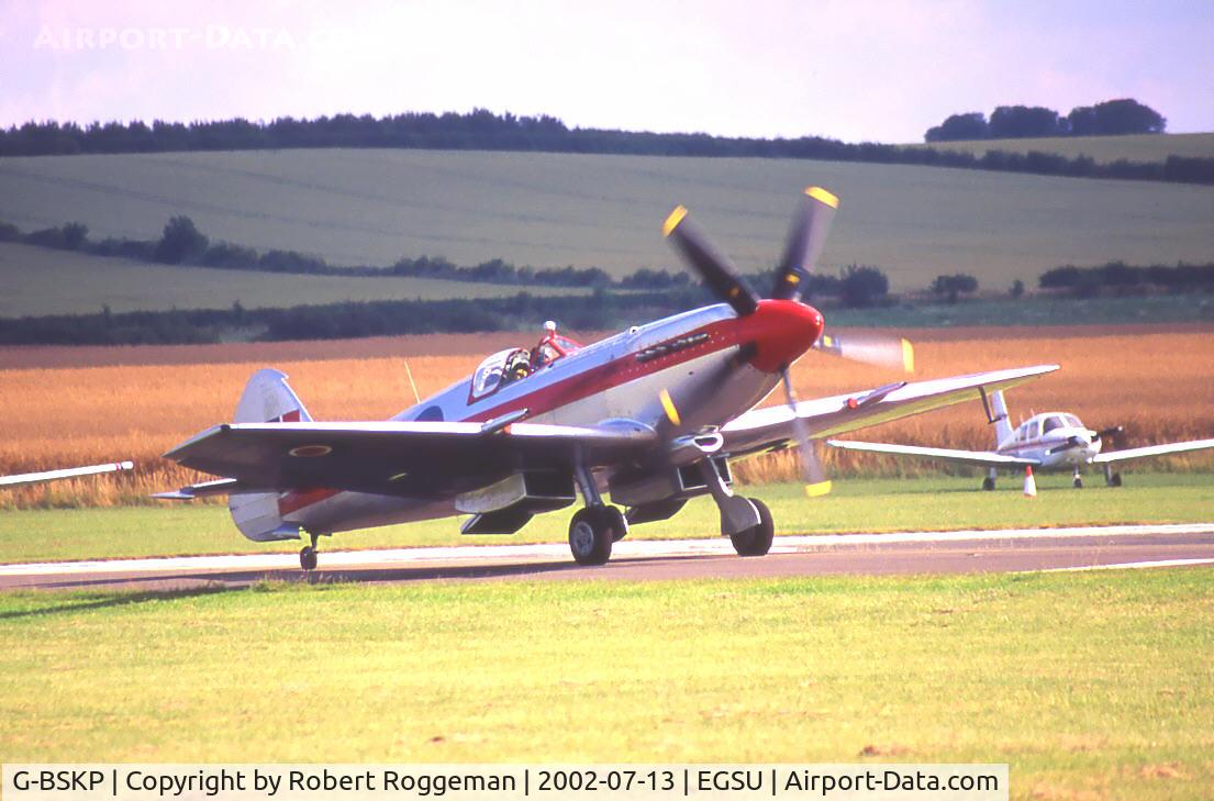 G-BSKP, 1945 Supermarine 361 Spitfire F.XIVe C/N 6S/663417, RN201