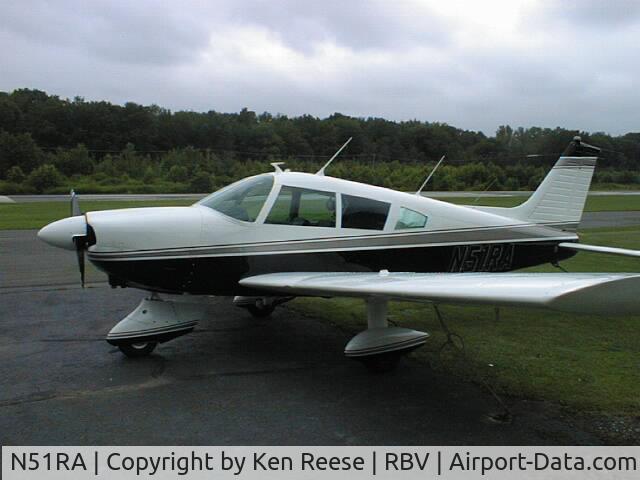 N51RA, 1971 Piper PA-28-180 C/N 28-7105147, cherokee 180