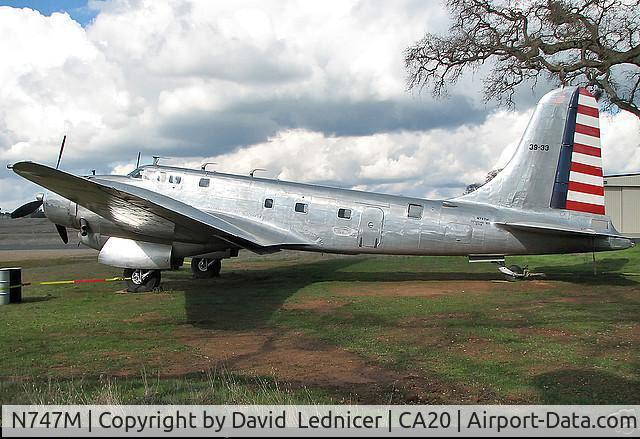 N747M, 1939 Douglas B-23 Dragon C/N 2719, 47M / 39-33 (cn 2719) Rare B-23 Dragon, built in 1940 as USAAC 39-33. This aircaft has been owned by Howard Hughes (as NC49548) and Gar Wood (as NC747).
