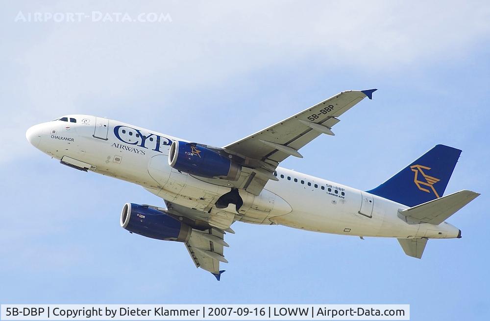 5B-DBP, 2002 Airbus A319-132 C/N 1768, CYPRUS AIR A319-132