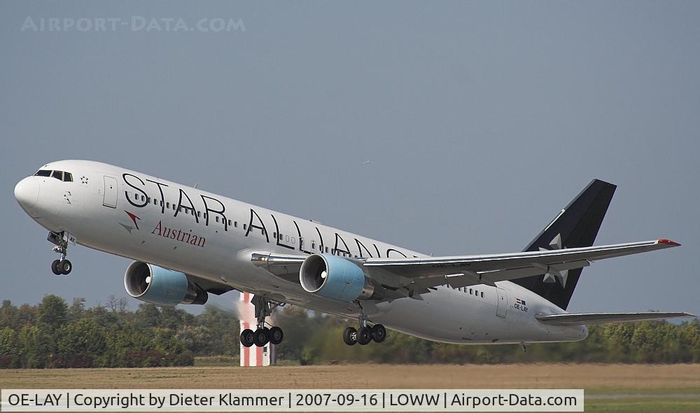 OE-LAY, 1998 Boeing 767-3Z9/ER C/N 29867, Austrian B 767