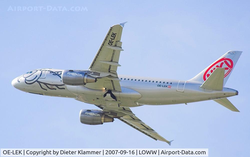 OE-LEK, 2007 Airbus A319-112 C/N 3019, NIKIS A319