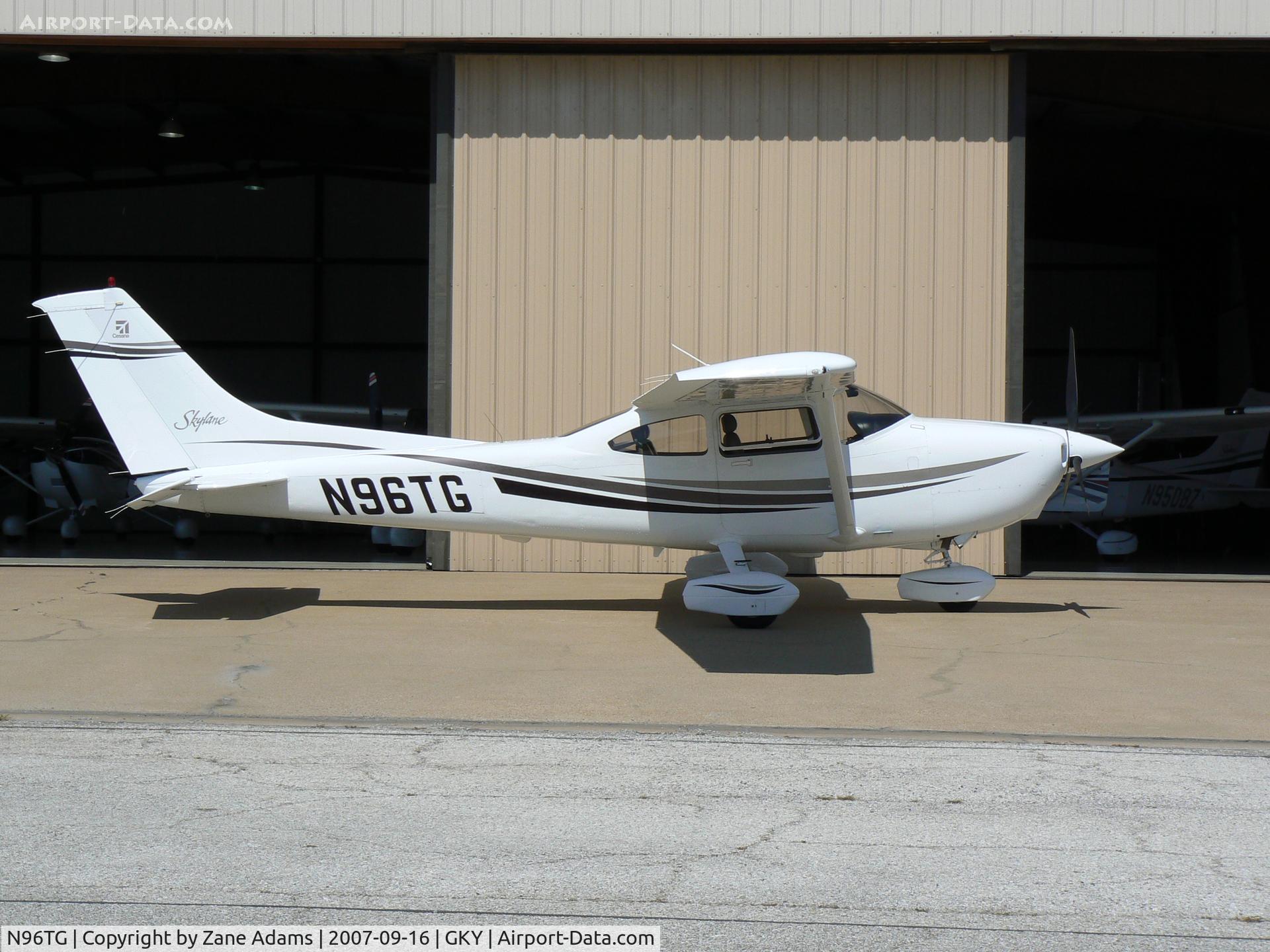 N96TG, 2000 Cessna 182S Skylane C/N 18280802, on the ramp at Arlington Muni - Van Bortel