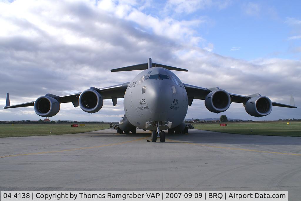 04-4138, 2004 Boeing C-17A Globemaster III C/N P-138, USA - Air Force Boeing C17