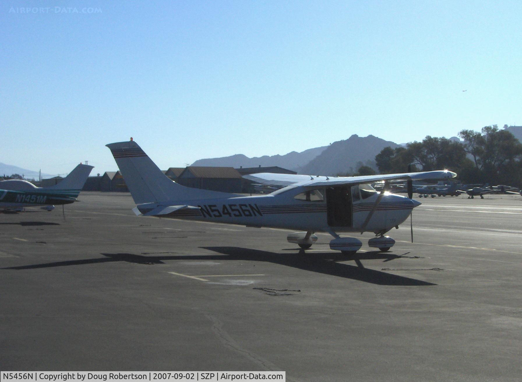 N5456N, 1980 Cessna 182R Skylane C/N 18267727, 1980 Cessna 182R SKYLANE, Continental O-470-U 230 Hp