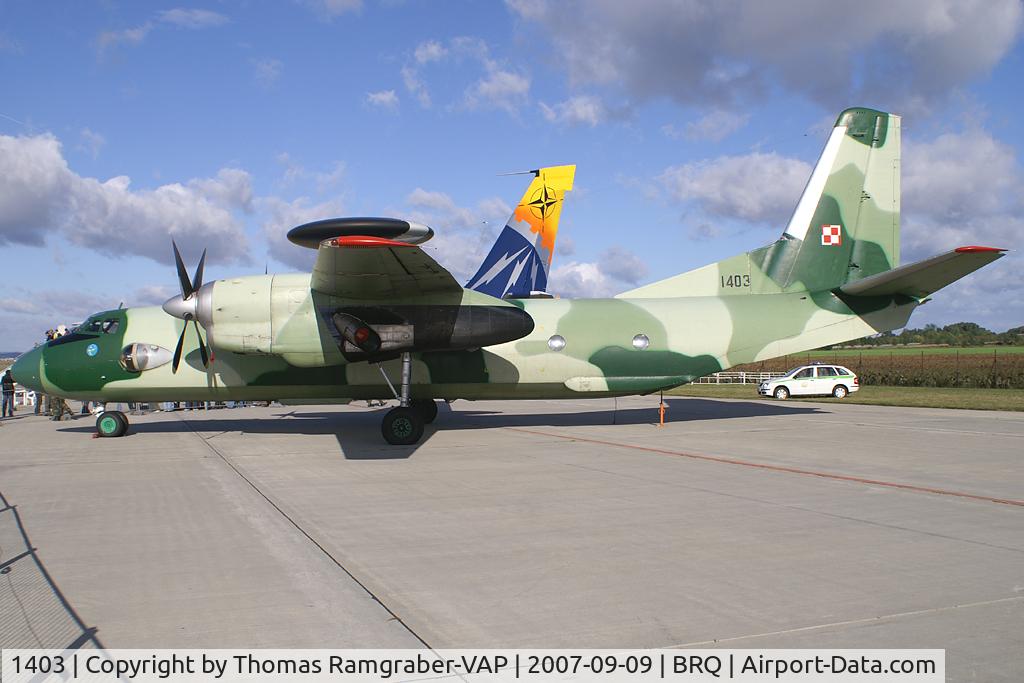 1403, Antonov An-26 C/N 1403, Poland - Air Force Antonov 26