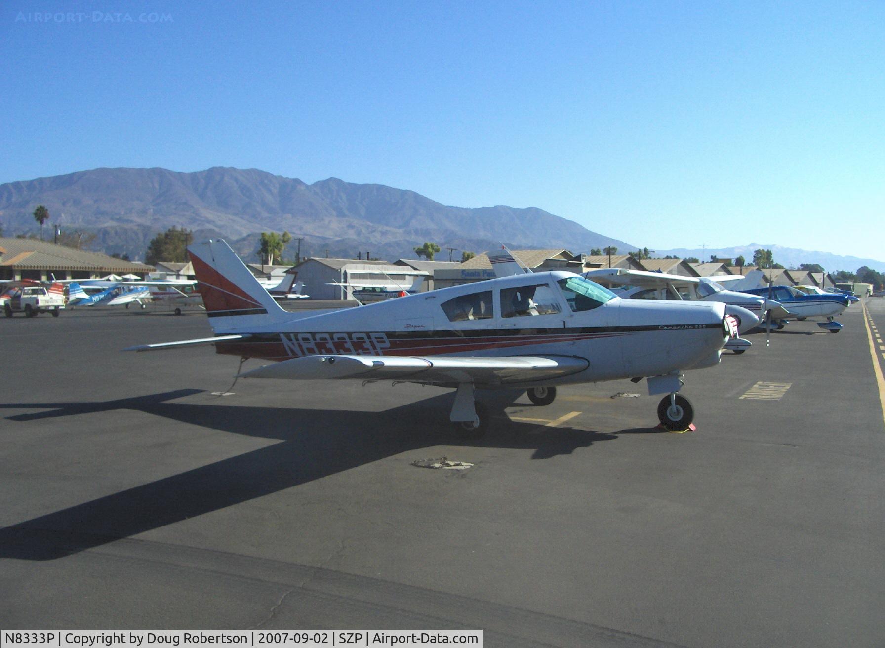 N8333P, 1963 Piper PA-24-250 Comanche C/N 24-3586, 1963 Piper PA-24-250 COMANCHE, Lycoming IO-540-C 250 hp