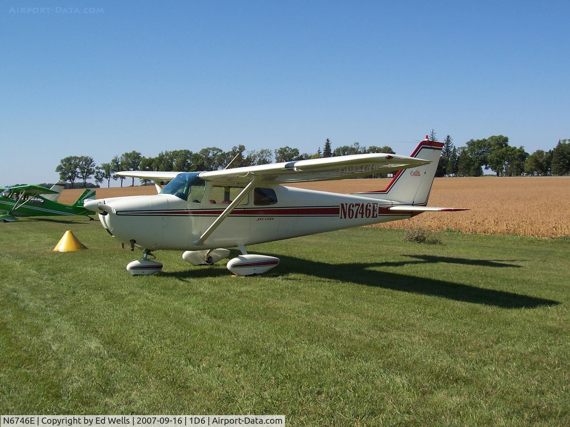 N6746E, 1959 Cessna 175A Skylark C/N 56246, Hector MN Flight Breakfast