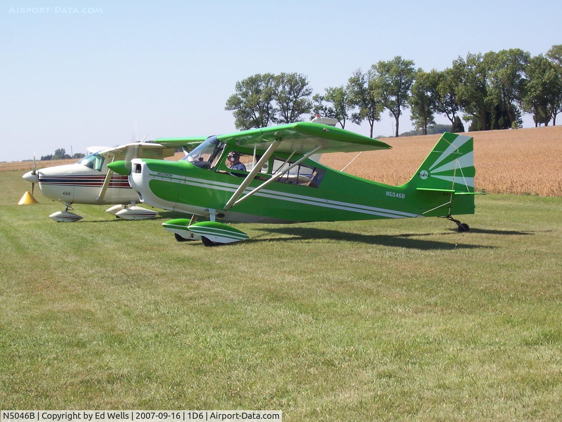 N5046B, 1979 Bellanca 8KCAB Decathlon C/N 511-79, Hector MN Flight Breakfast