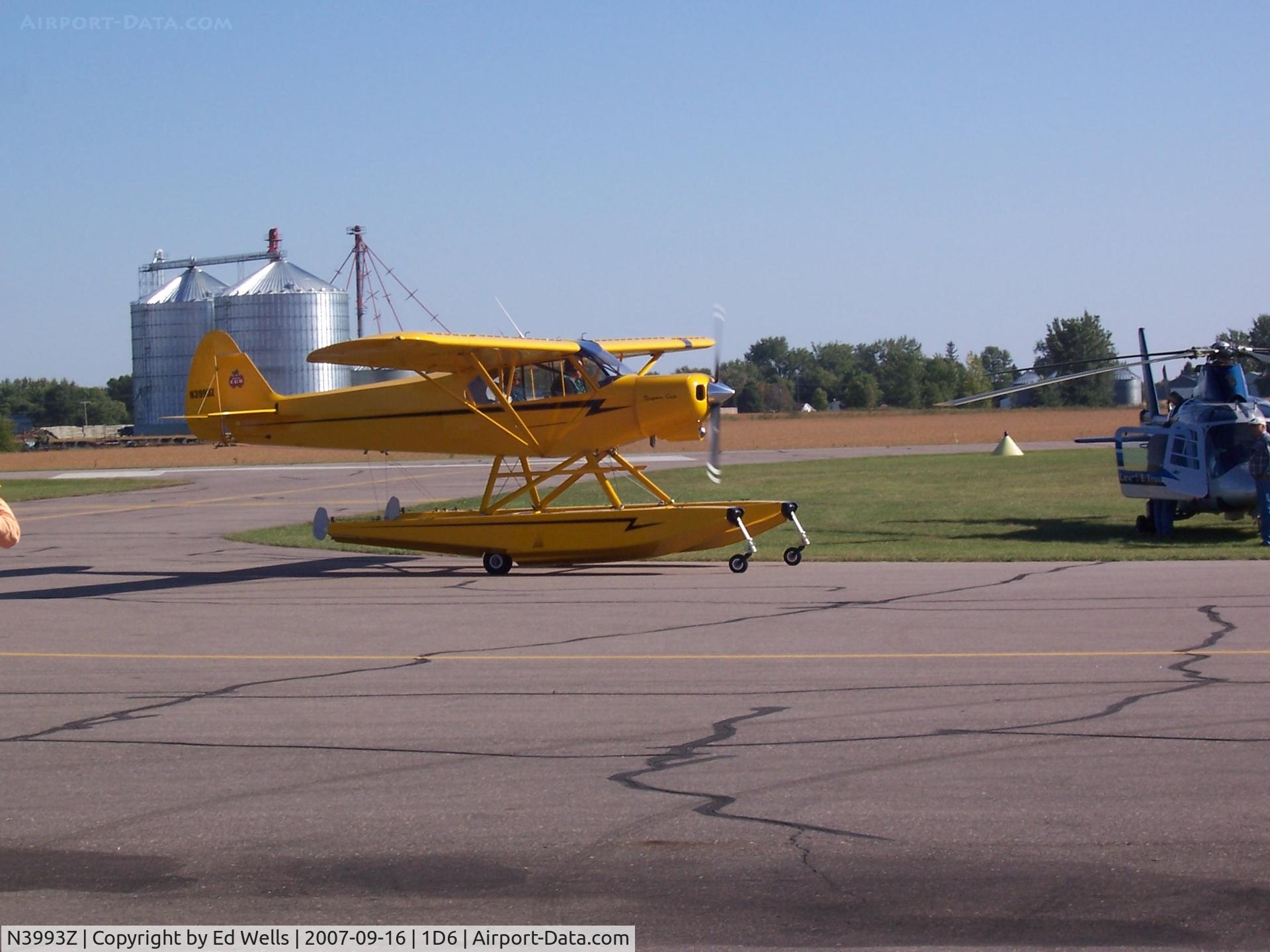N3993Z, Piper PA-18-150 Super Cub C/N 18-7940, Hector MN Flight Breakfast