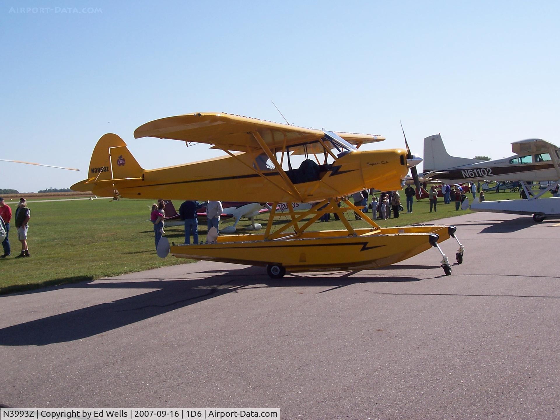 N3993Z, Piper PA-18-150 Super Cub C/N 18-7940, Hector MN Flight Breakfast