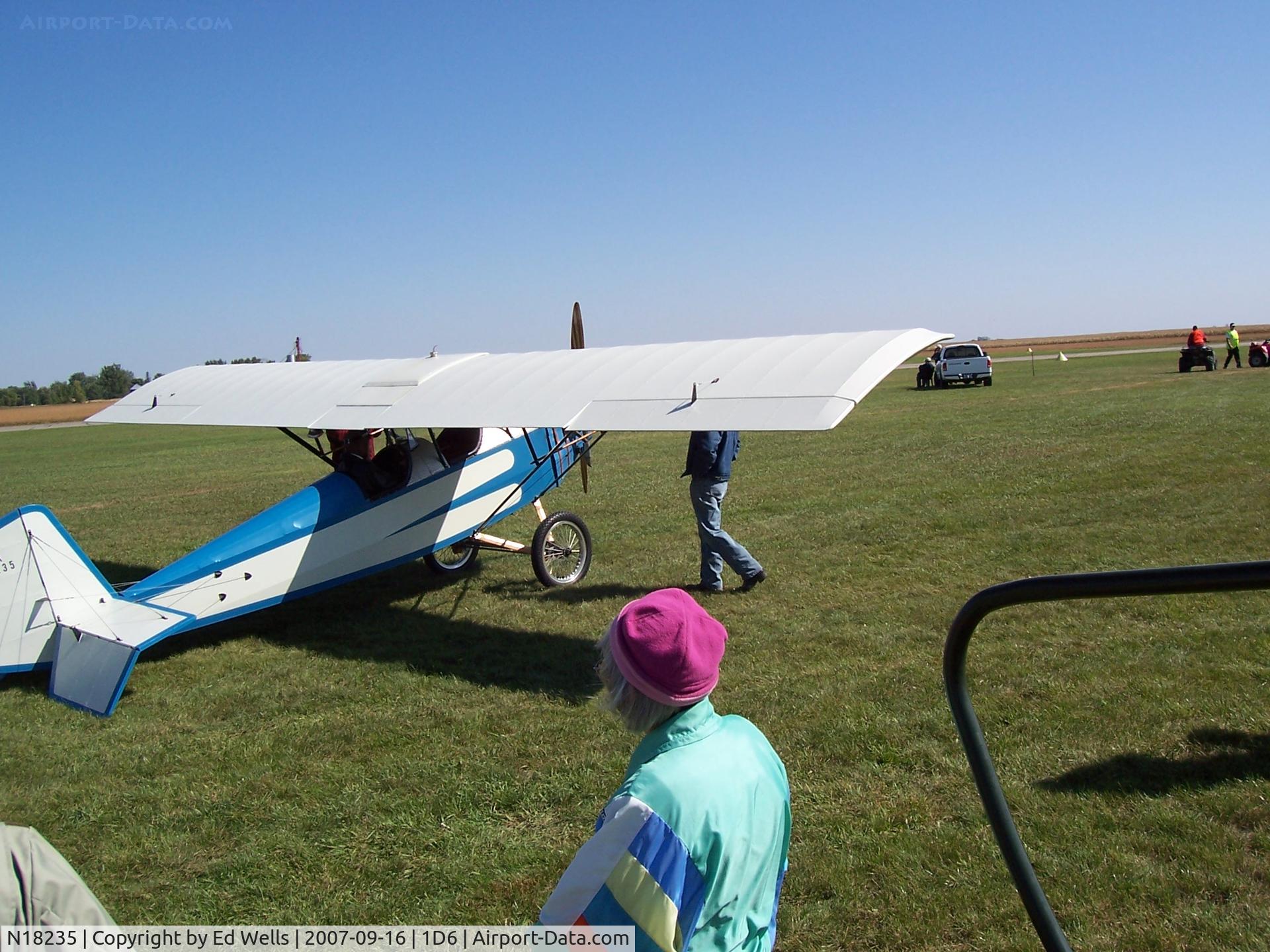 N18235, 2004 Pietenpol Air Camper C/N 001 (N18235), Hector MN Flight Breakfast