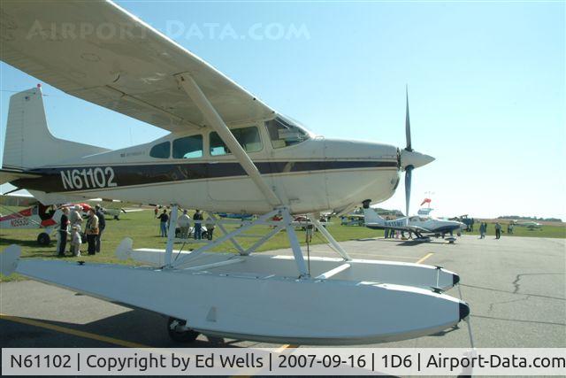 N61102, 1980 Cessna A185F Skywagon 185 C/N 18504108, Hector MN Flight Breakfast
