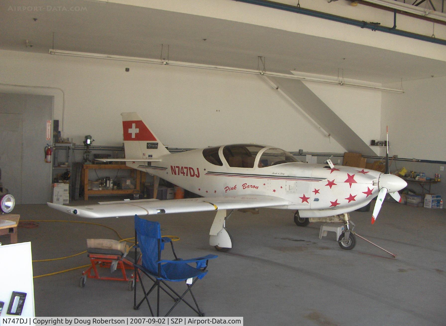 N747DJ, 1989 Stoddard-Hamilton Glasair RG C/N 790, 1989 Eigenbau GLASAIR RG, Lycoming O-320, tri-blade prop, 'Pink Baron'
