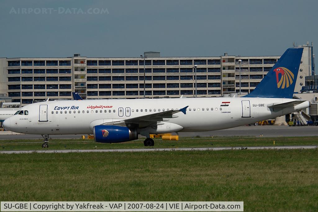 SU-GBE, 1991 Airbus A320-231 C/N 0198, Egypt Air Airbus 320