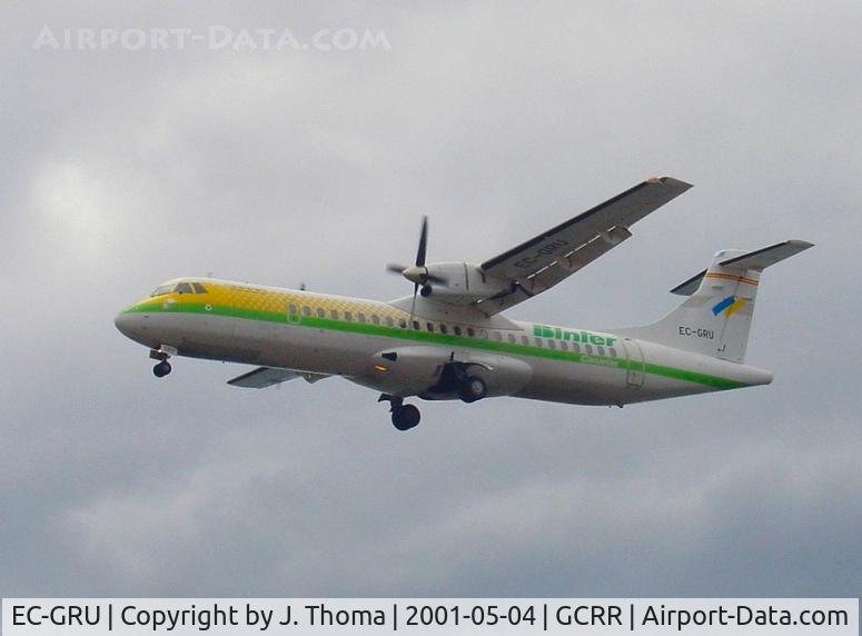 EC-GRU, 1996 ATR 72-202 C/N 493, ATR ATR-72-202
