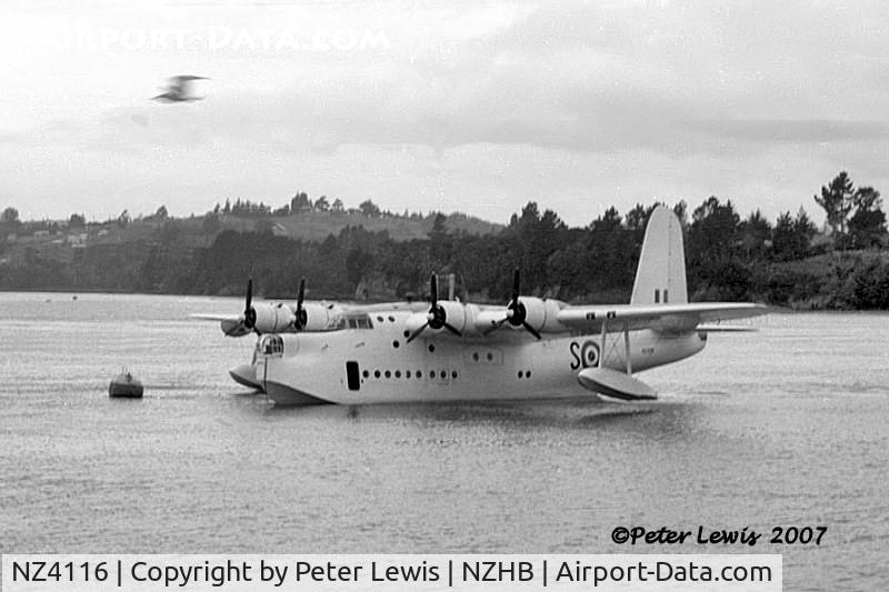 NZ4116, 1943 Short S.25 Sunderland V C/N ex EJ167, RNZAF 5sdn 'S'