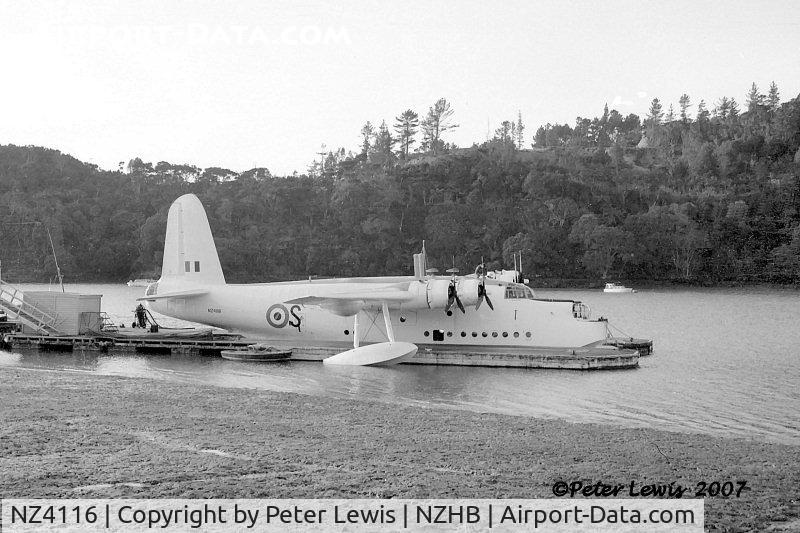 NZ4116, 1943 Short S.25 Sunderland V C/N ex EJ167, RNZAF 5sdn 'S'