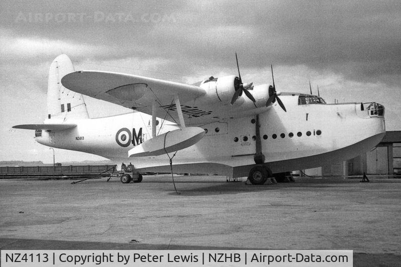 NZ4113, 1945 Short S.25 Sunderland V C/N ex PP124, PNZAF 5sdn 'M'