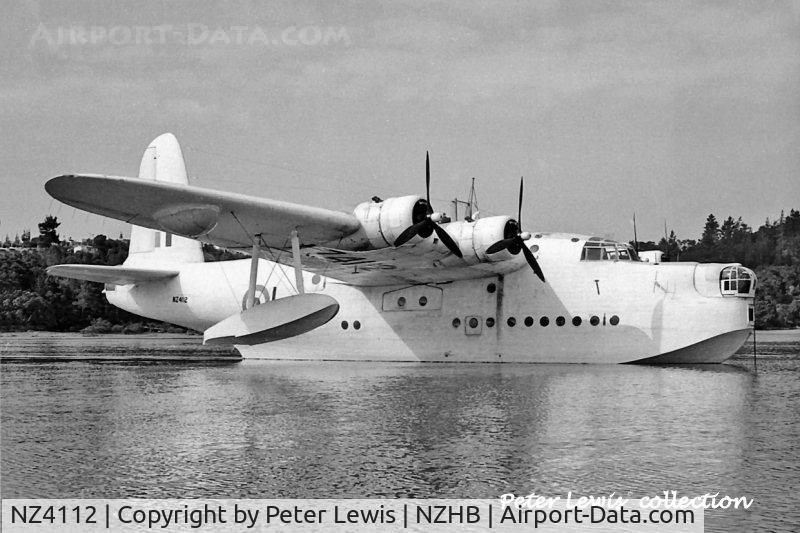 NZ4112, 1945 Short S.25 Sunderland V C/N ex VB881, RNZAF 5sdn 'L'