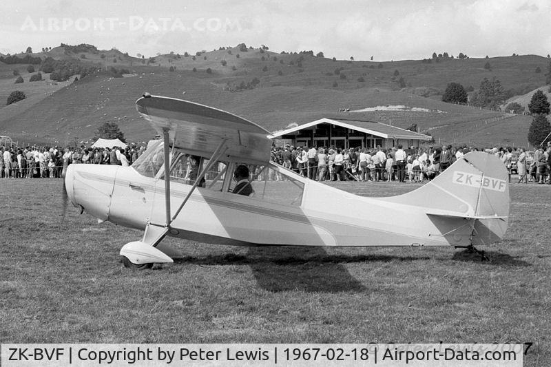 ZK-BVF, Champion 7EC C/N 7EC-637, at Taumaranui air show
