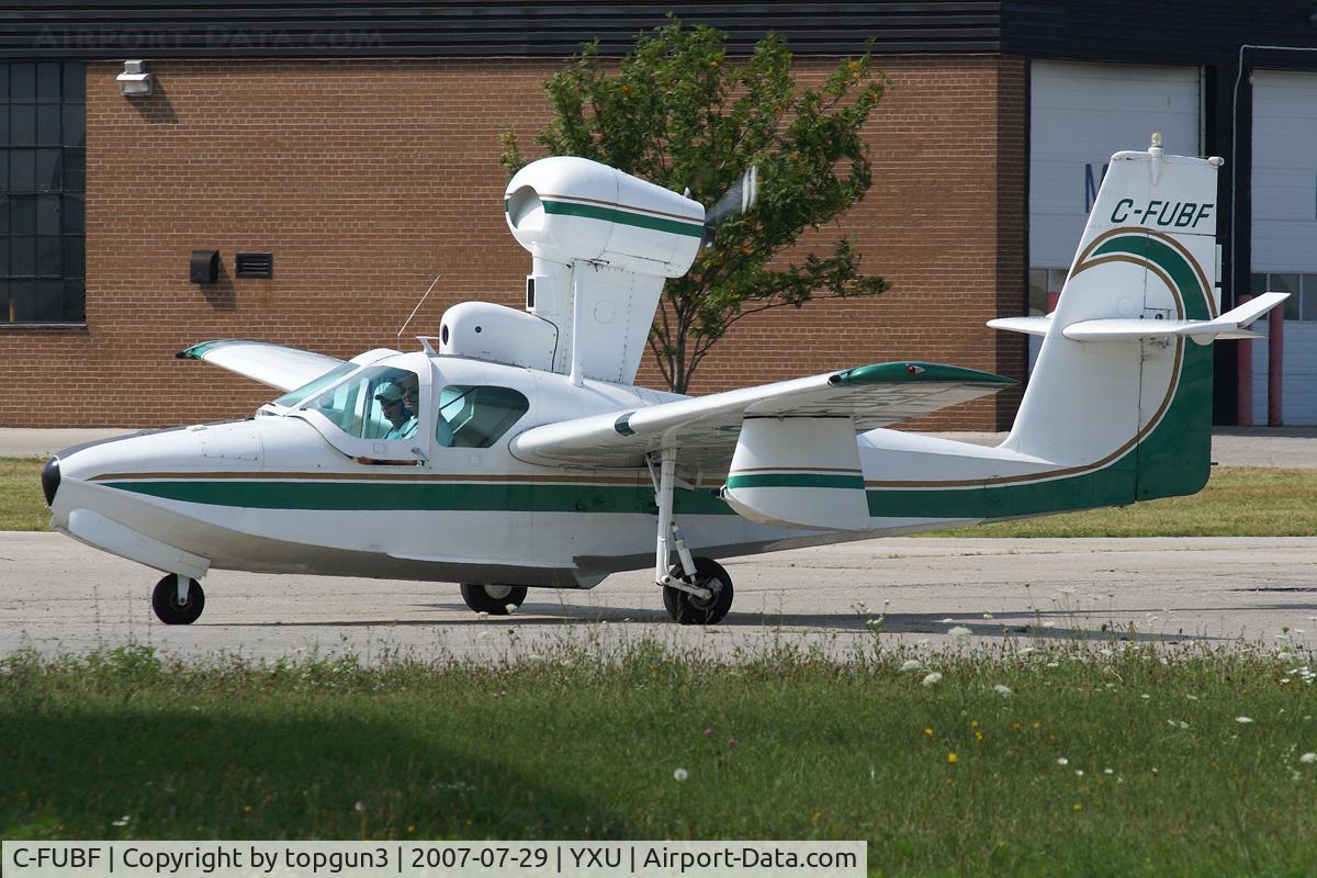 C-FUBF, 1964 Lake LA-4-180 Amphibian C/N 274, Taxiing across Ramp II.