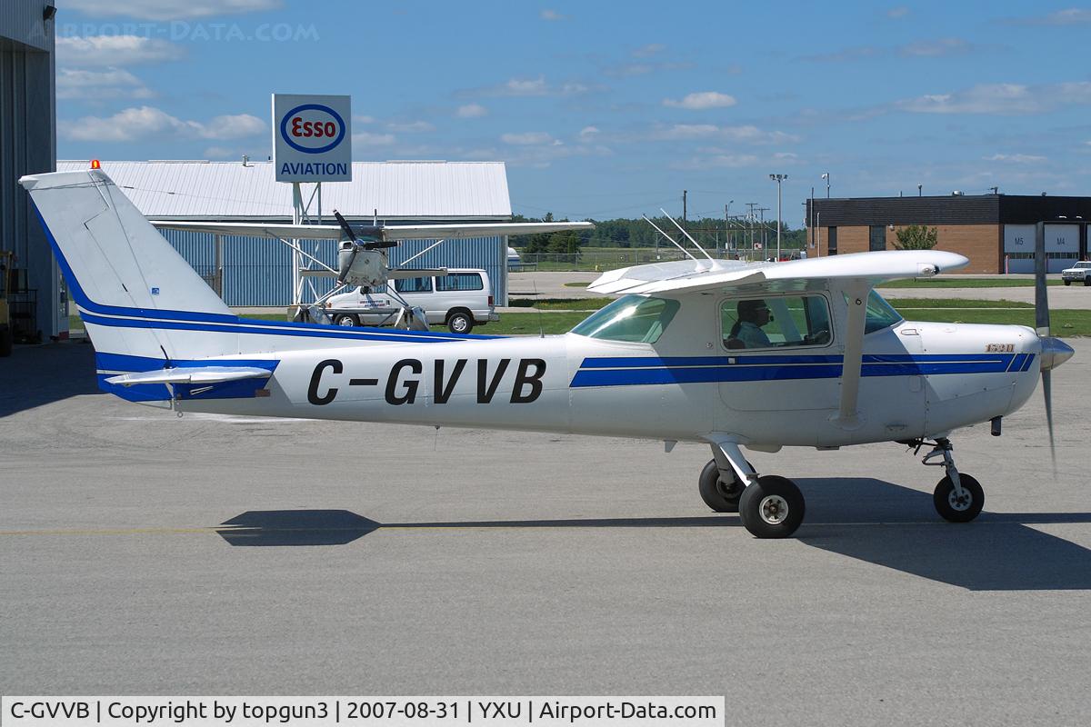 C-GVVB, 1982 Cessna 152 C/N 15285633, Taxiing across Ramp III.