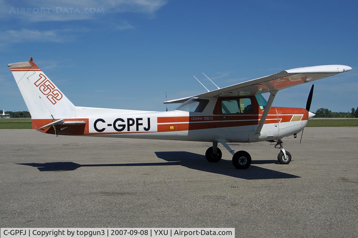 C-GPFJ, 1978 Cessna 152 C/N 15281757, Parked at Ramp III