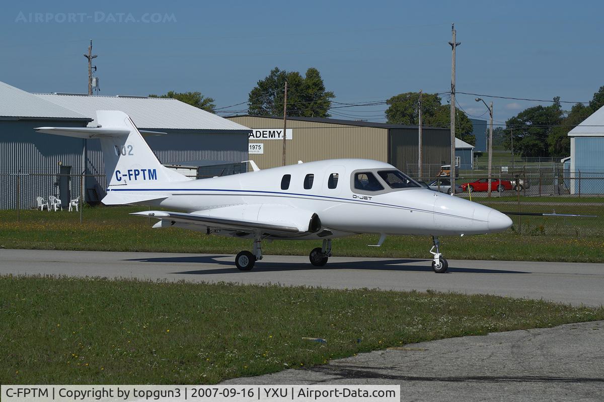 C-FPTM, 2007 Diamond D-JET C/N DJ1 - 0002, Taxiing for departure