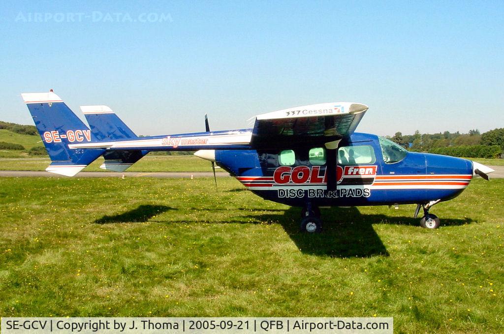 SE-GCV, Cessna 337 Super Skymaster C/N 337-01583, Cessna 337 Skymaster