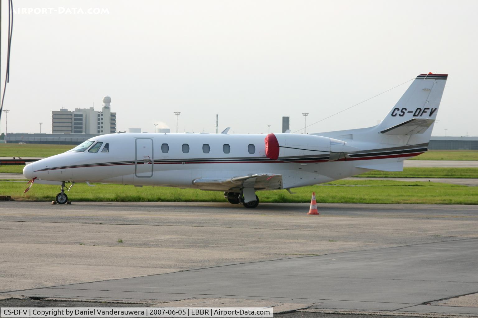 CS-DFV, 2004 Cessna 560XL Citation Excel C/N 560-5543, parked on ABELAG apron