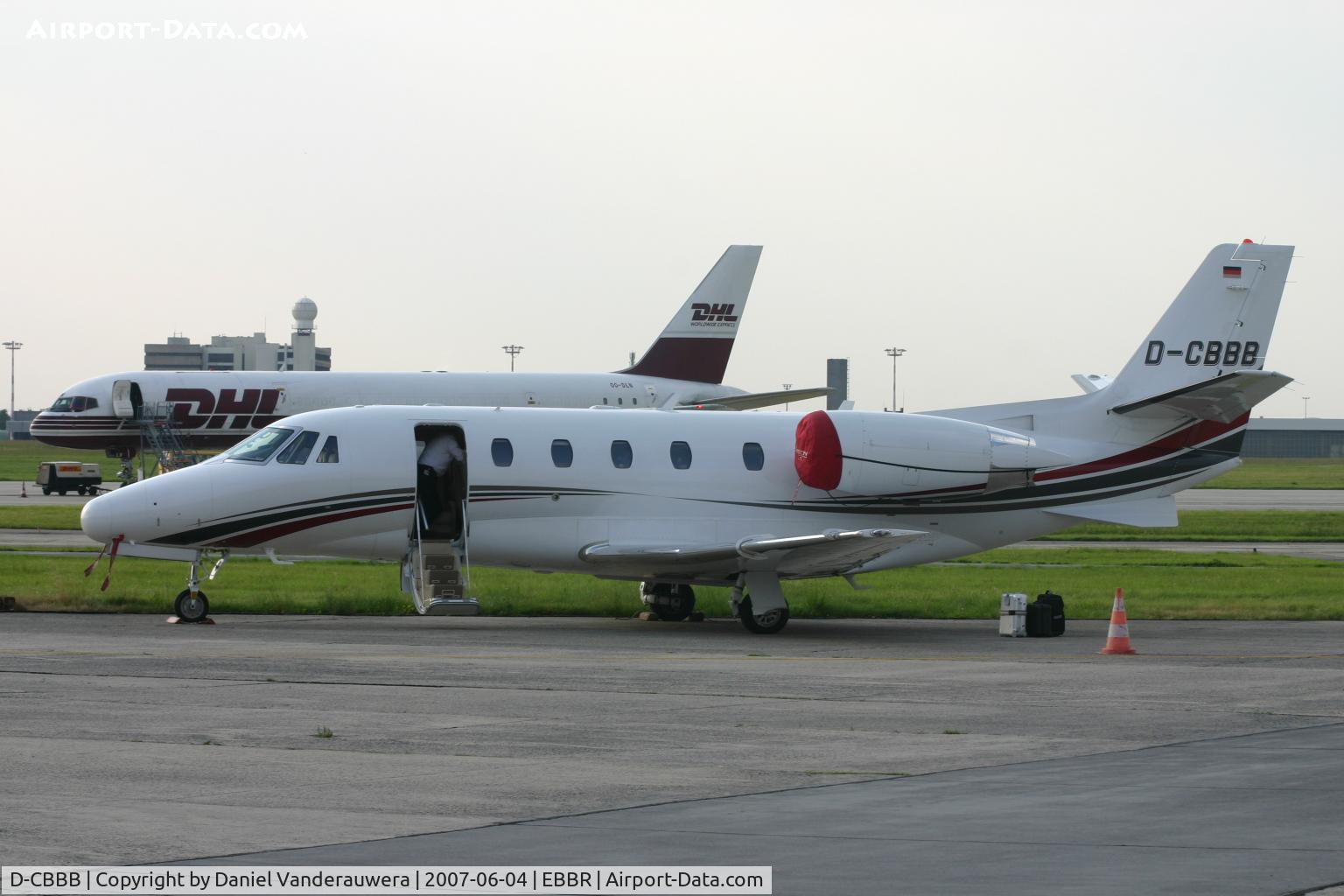D-CBBB, 2005 Cessna 560XLS C/N 560-5567, parked on ABELAG apron
