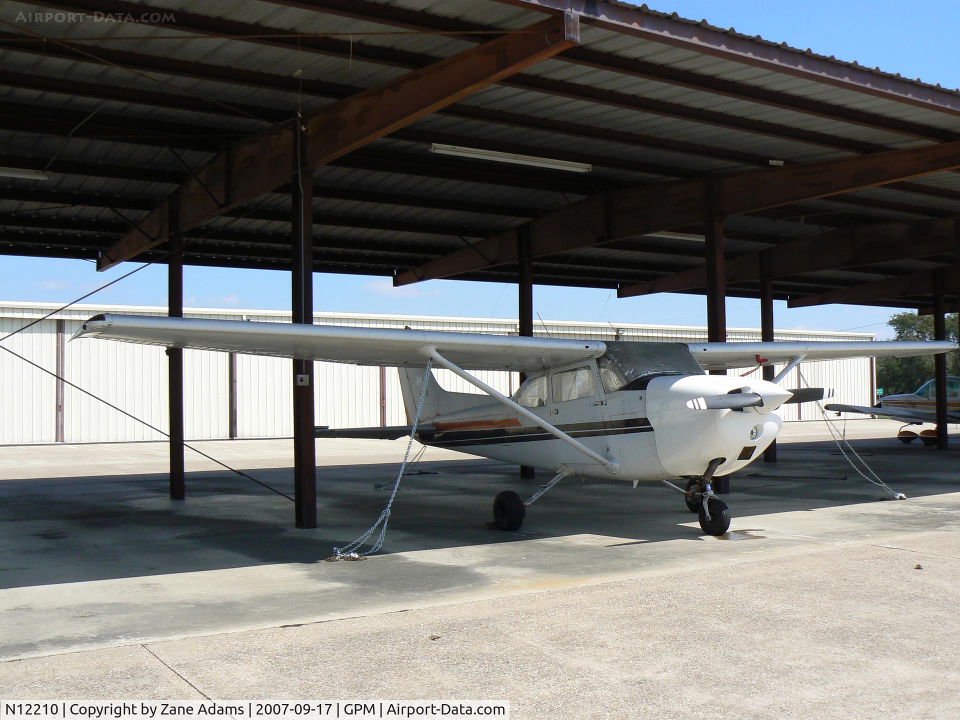 N12210, 1973 Cessna 172M C/N 17261882, In hanger at Grand Prairie