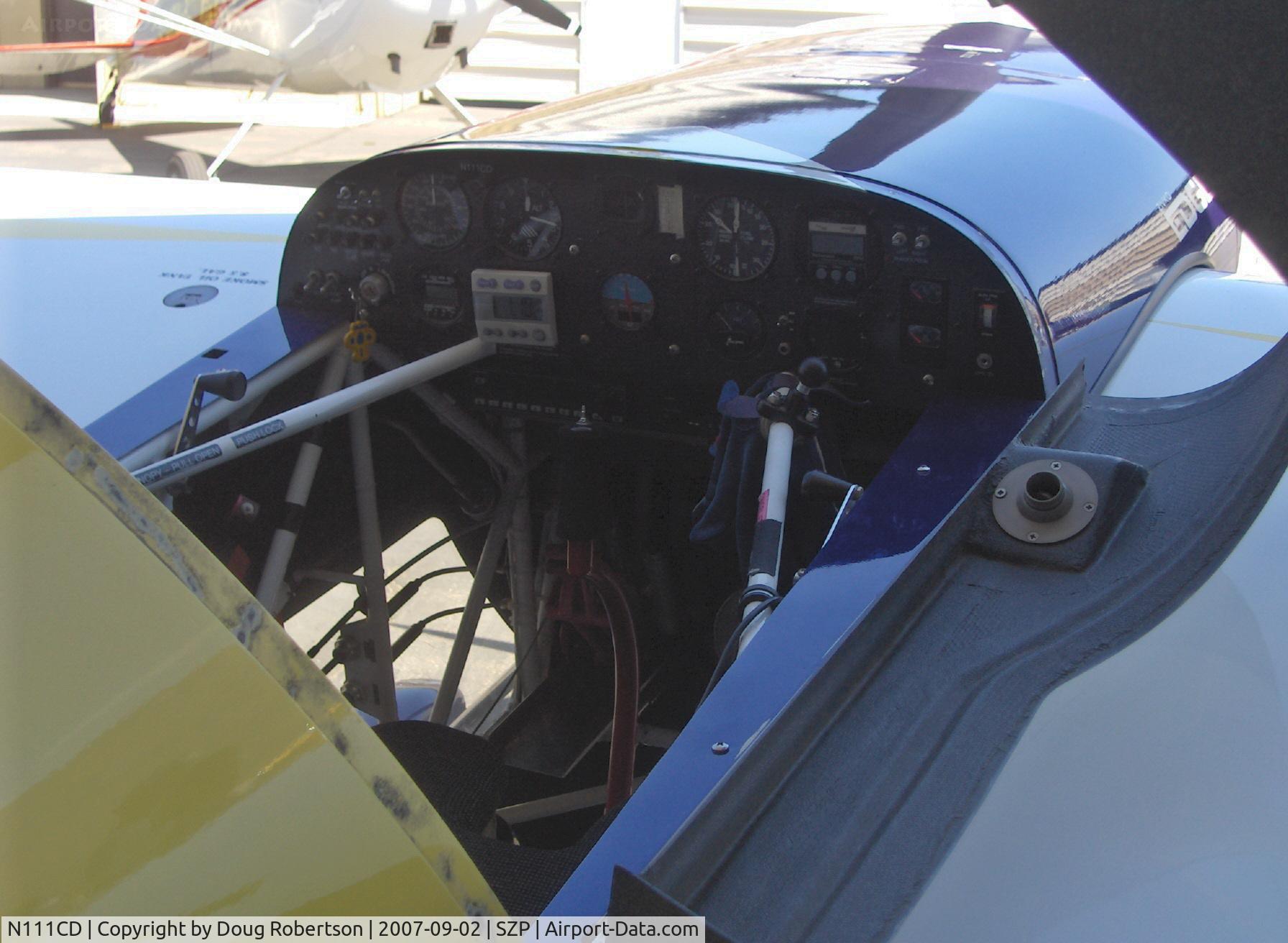 N111CD, 1999 Zivko Edge 540 C/N 0026, 1999 Zivco EDGE 540 Aerobatic, Lycoming AEIO-540 330 Hp, panel