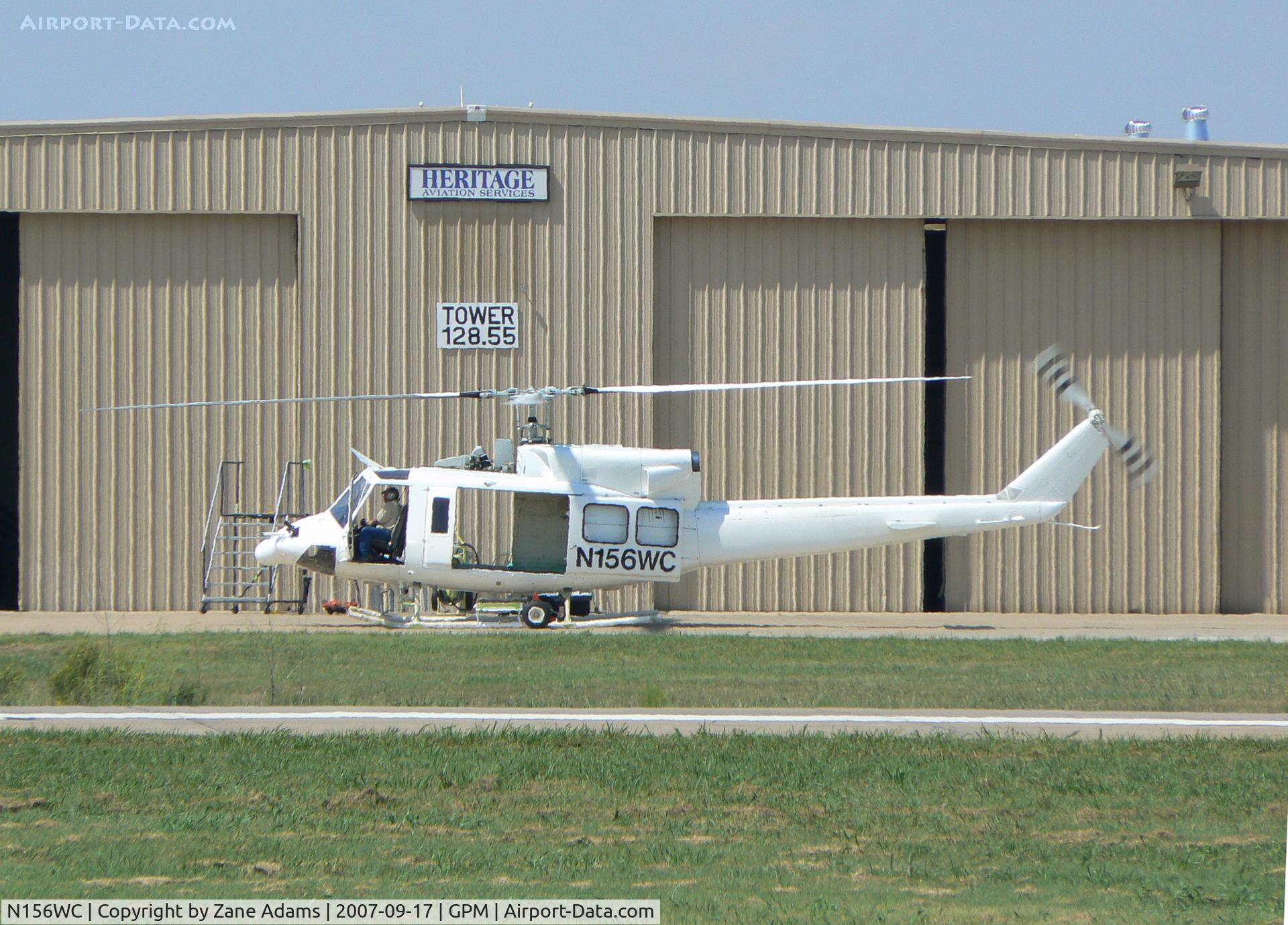 N156WC, Bell 412EP C/N 36128, At mod shop, Grand Prairie, TX