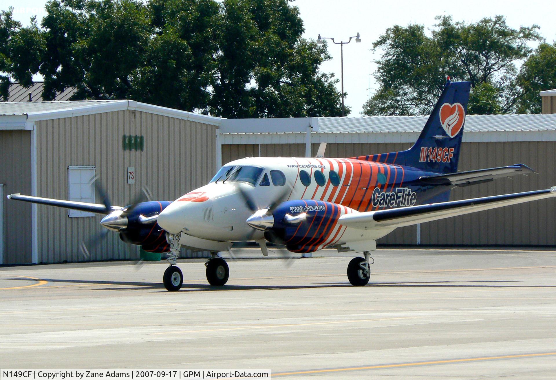 N149CF, 1980 Beech C90 King Air C/N LJ-925, Careflite Airplane