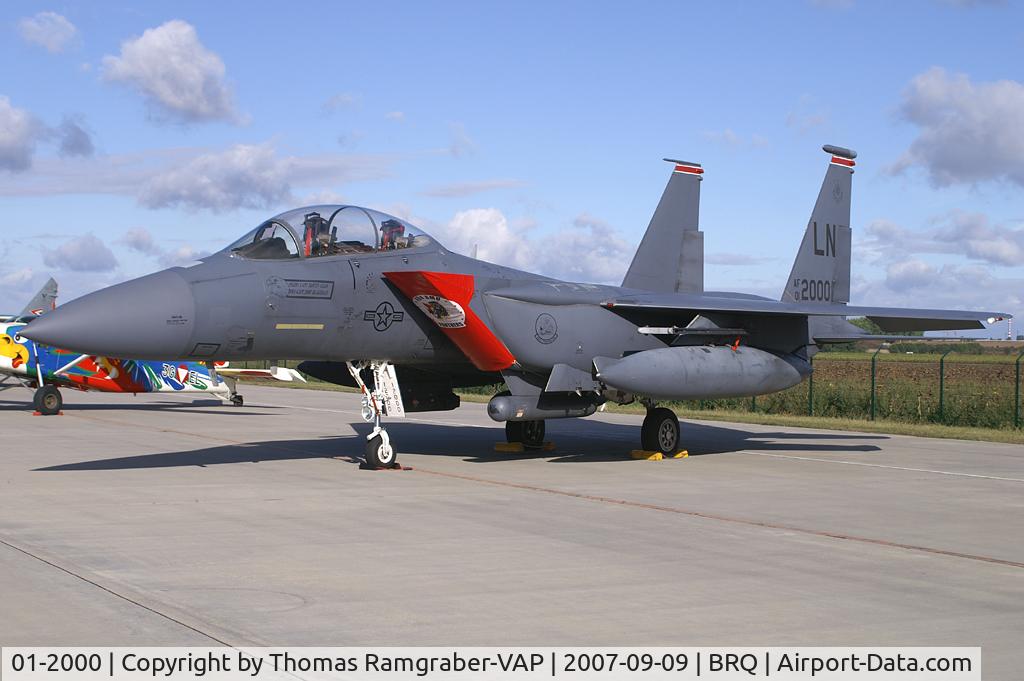 01-2000, 2001 McDonnell Douglas F-15E Strike Eagle C/N 1371/E232, USA - Air Force MDD F15 Eagle