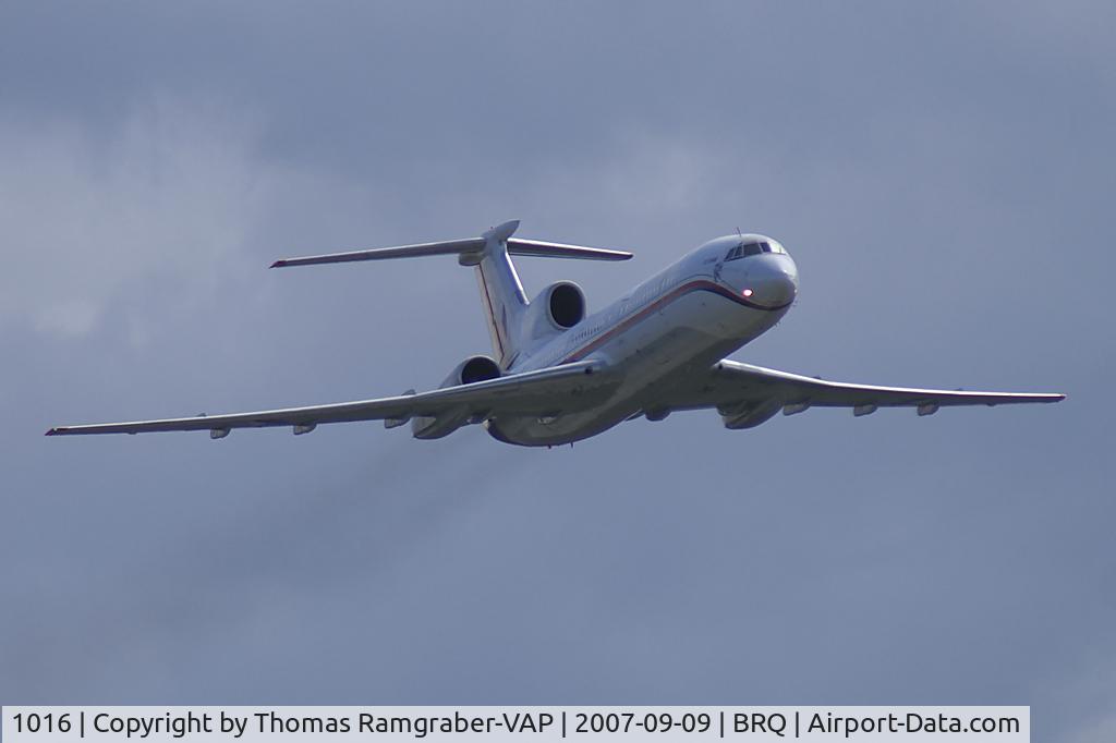1016, 1996 Tupolev Tu-154M C/N 96A1016, Czech Republic - Air Force Tupolev 154