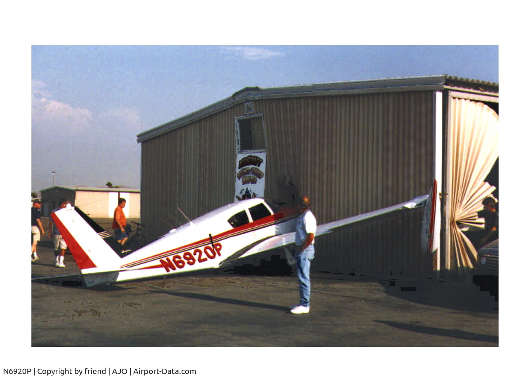 N6920P, 1960 Piper PA-24 C/N 24-2054, the end of my bird...